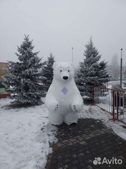 Белый мишка поздравление