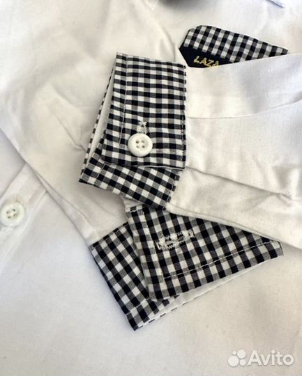 Рубашка белая для мальчика