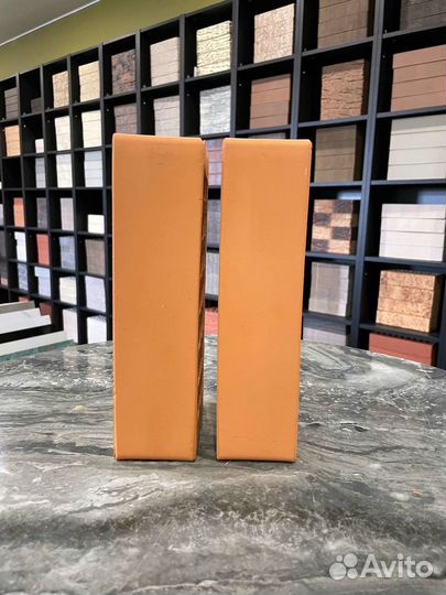 Облицовочный кирпич персик гладкий Железногорский