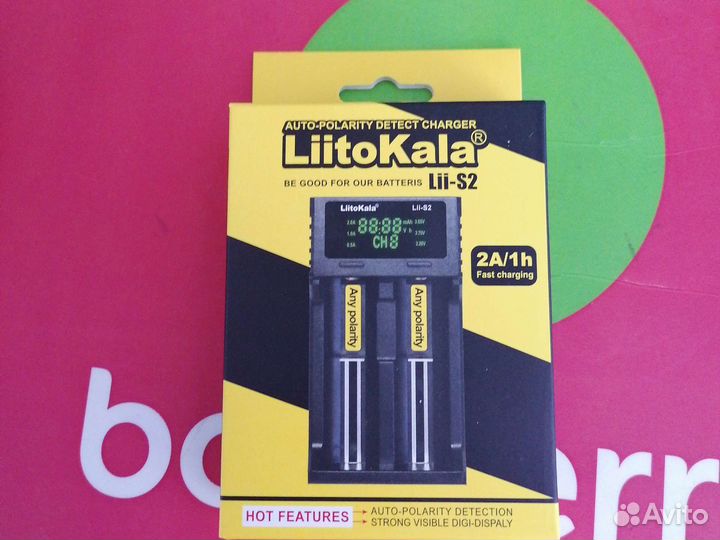 Зарядное устройство Liitokala под 2 бвтвреи