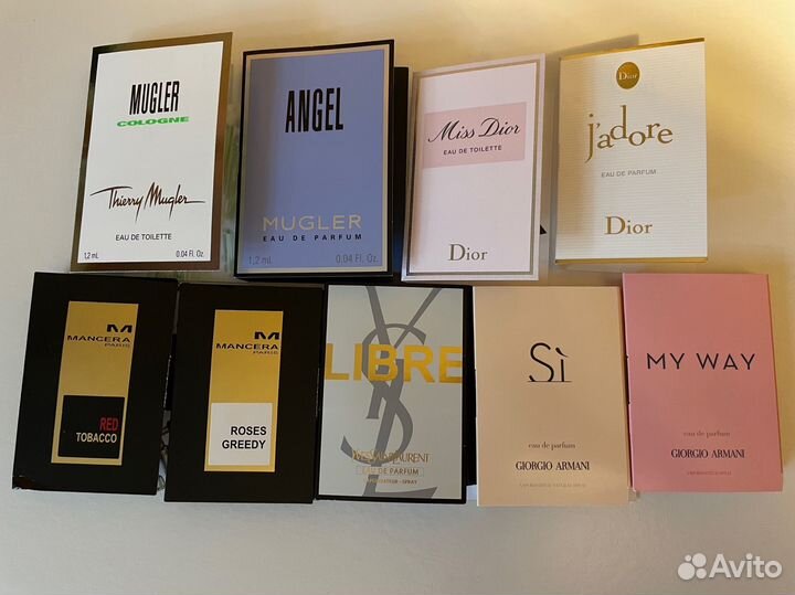 Парфюмерия пробники