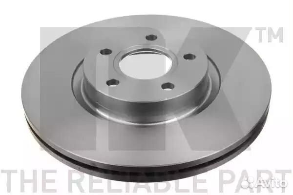 Диск тормозной передний вентилируемый ford focus