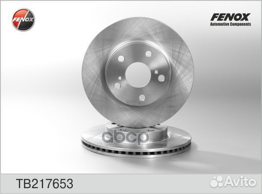 Диск тормозной перед прав/лев TB217653 TB21
