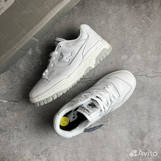 Кроссовки new balance 550 white