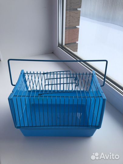 Клетка переноска для птиц и мелких животных