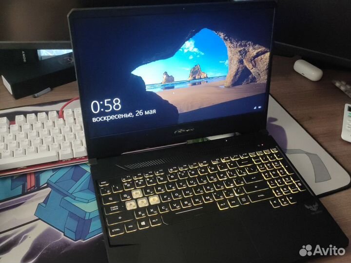 Игровой ноутбук asus tuf gaming FX505DT-BQ139