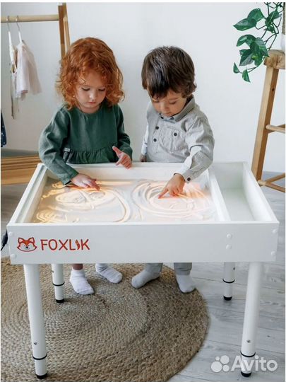 Детский световой стол песочница