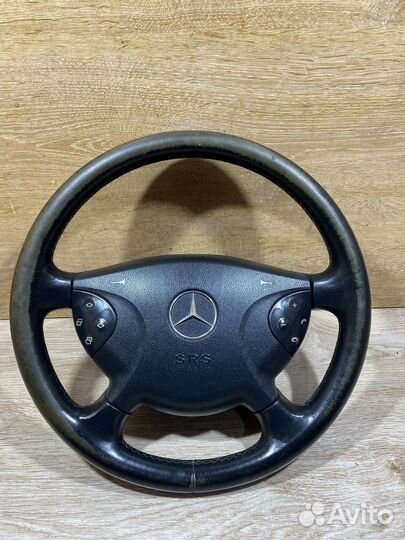 Руль кожаный Mercedes W211 Арт. 120814