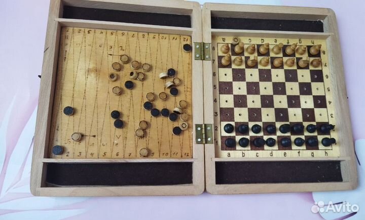 Шахматы дорожные СССР