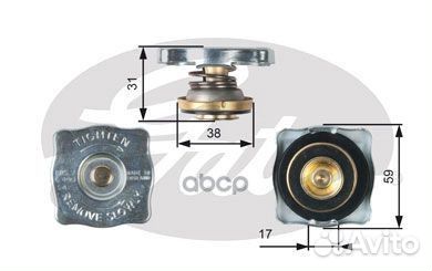 Крышка радиатора fiat/lada