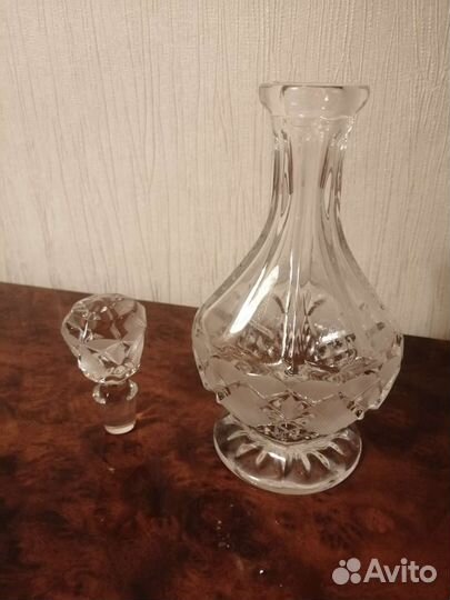 Графин Богемский хрусталь. Чехия