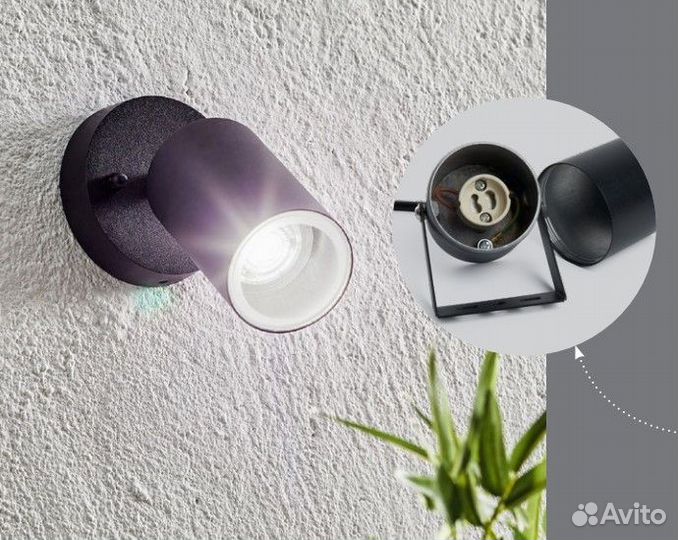 Светильник накладной поворотный DH1704 GU10 48322