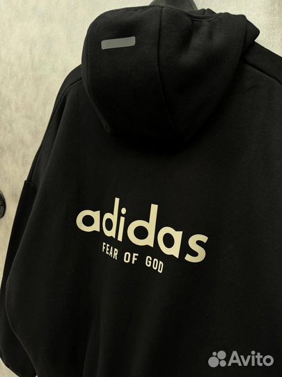 Худи Fear of God x Adidas