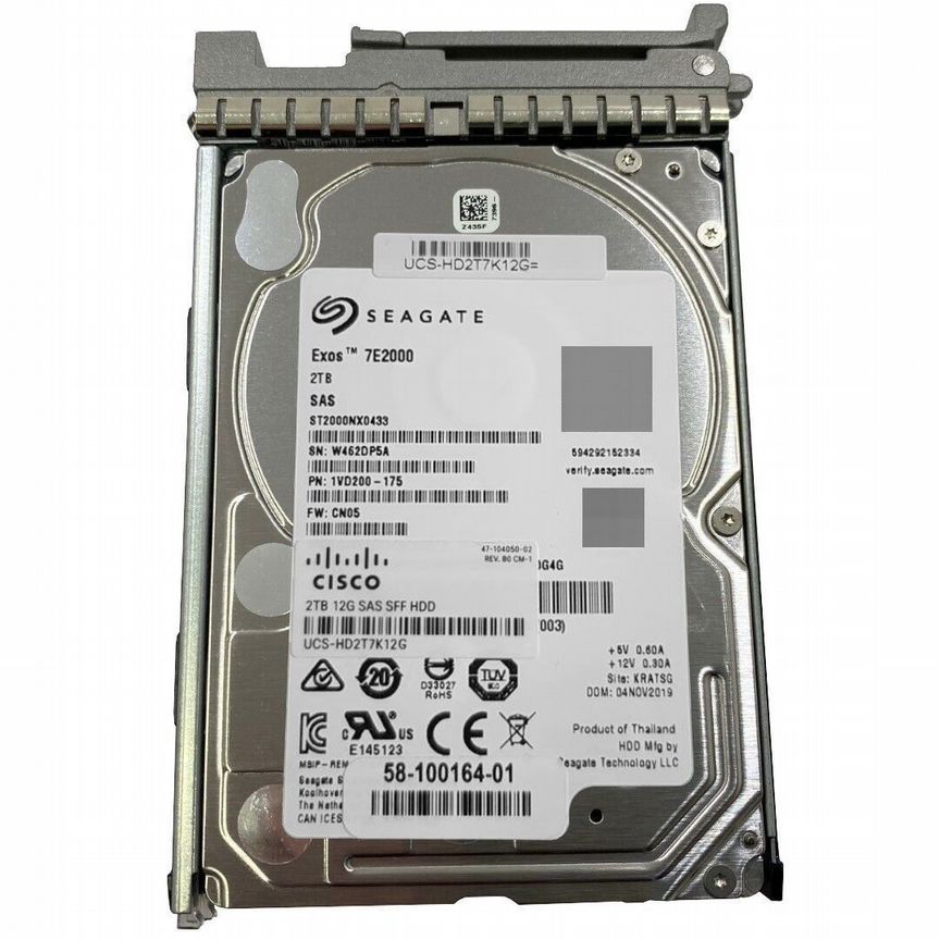 [UCS-HD2T7K12G] Жесткий Диск Cisco Sas 2,5" Ucs-Hd2t7k12g
