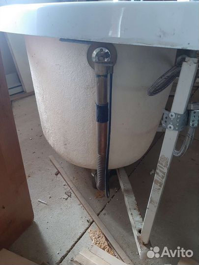 Акриловая ванна угловая бу