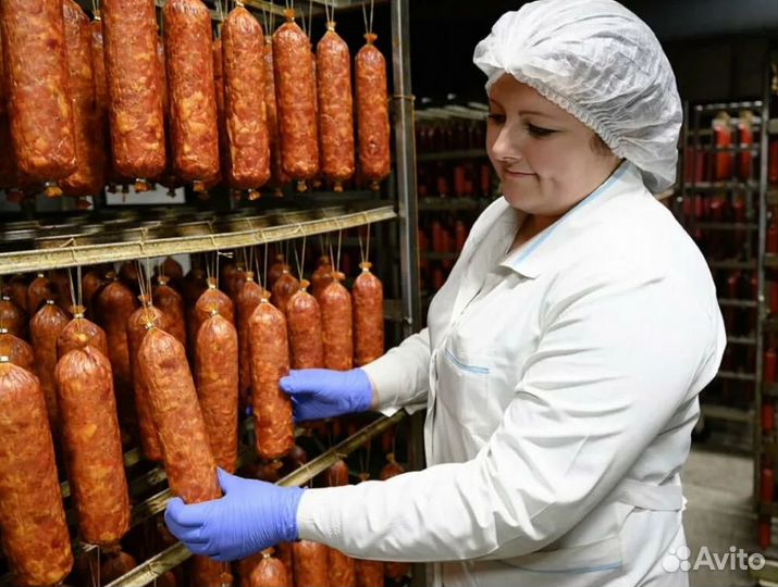 Упаковщик колбас вахта в Москве