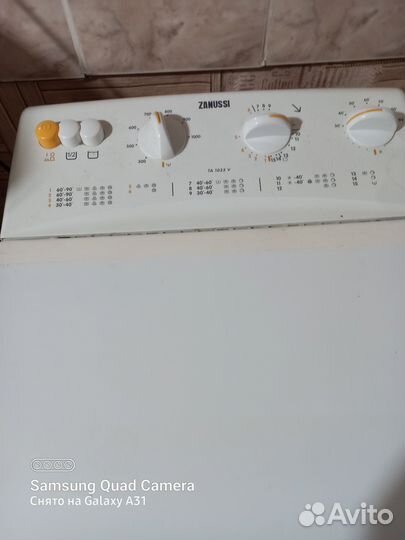 Стиральная машина на запчасти zanussi