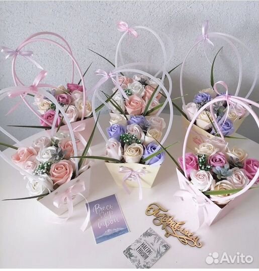 Мыльные букеты под заказ