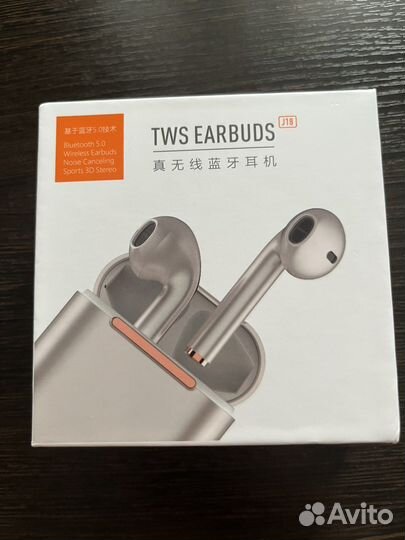Беспроводные наушники tws j18
