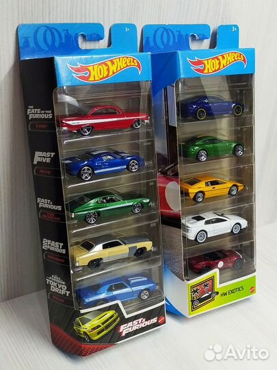 Hot Wheels модели в распак