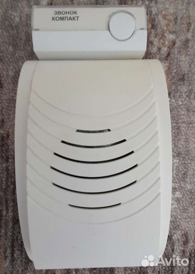 Звонок проводной Zamel DNS-002/N с кнопкой звонка