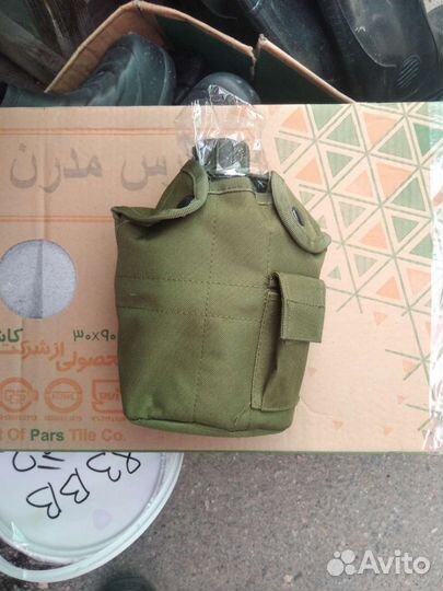 Фляга котелок объём 1литр