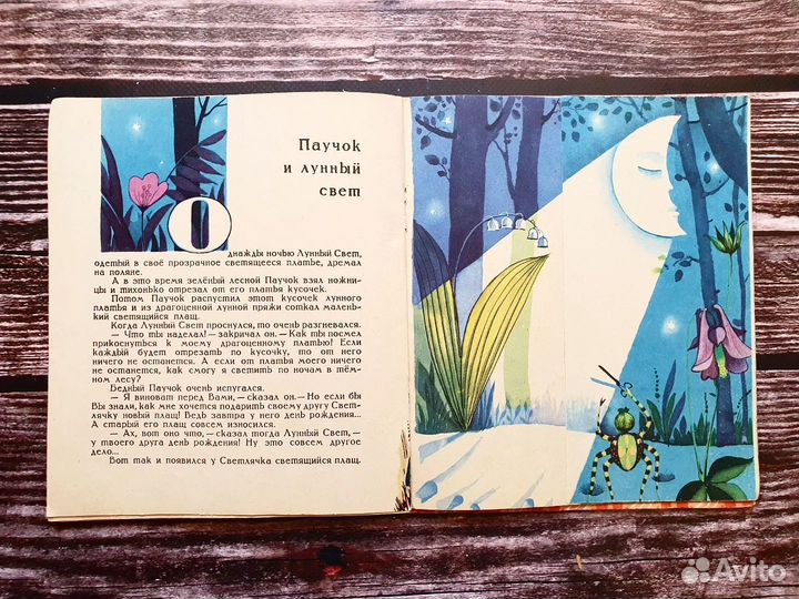 Пивоварова. Паучок и лунный свет 1968 г