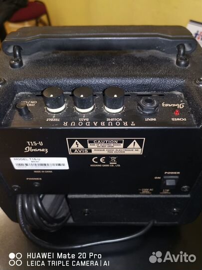 Гитарный комбоусилитель ibanez