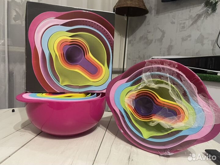 Набор мисок для кухни 8 предметов