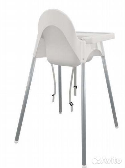 Детский стульчик antilop IKEA, белый