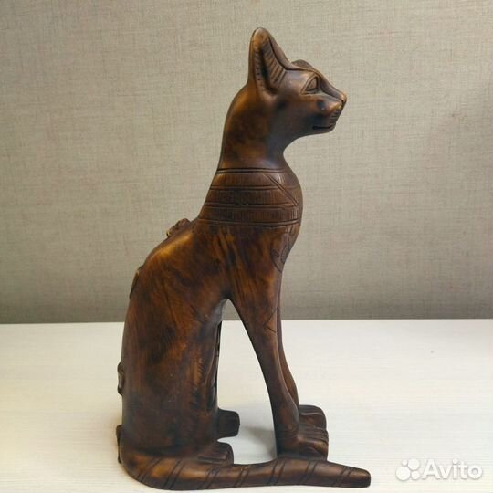 Кошка Бастет. Оберег. Натур. дерево