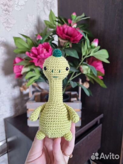 Динозаврик, ручная работа