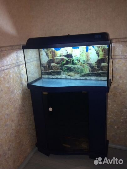 Аквариум с тумбой