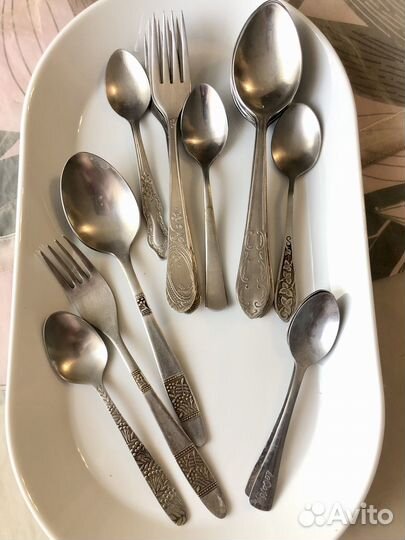 Столовые приборы нержавейка СССР