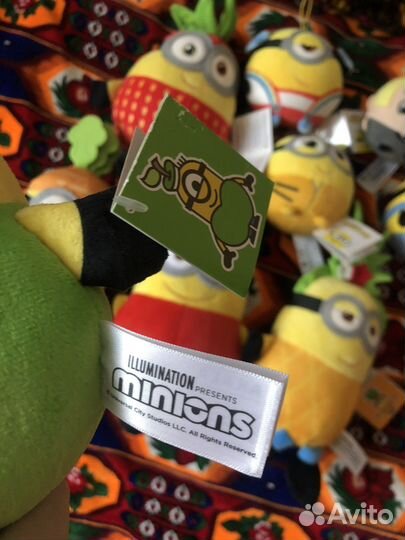 Миньоны мягкие игрушки новые