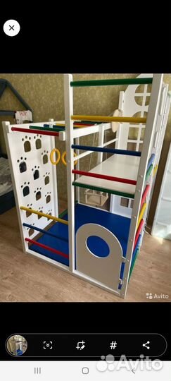 Детский двухэтажный спортивный комплекс Гуливер