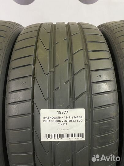 Hankook Ventus S1 Evo 2 K117 245/35 R19 и 265/35 R19