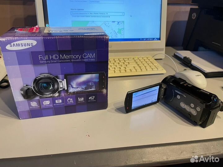 Видеокамера samsung hmx-s16bp/xer