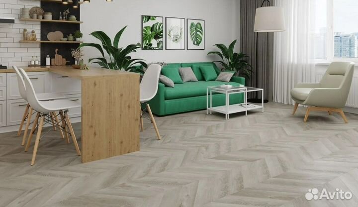 Alpine floor chevron alpine LVT ECO 20-1B