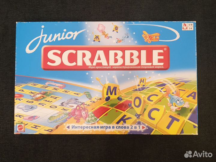 Игра Скрaбл junior