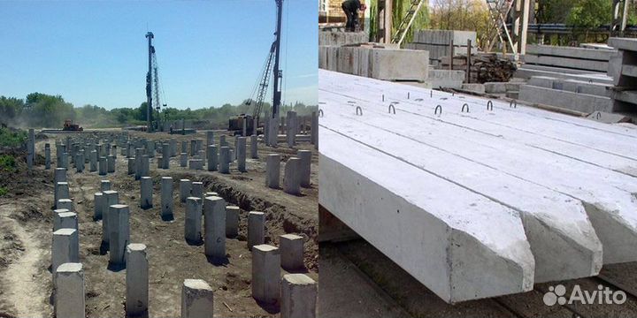 Жб сваи / фундамент на жб сваях под ключ