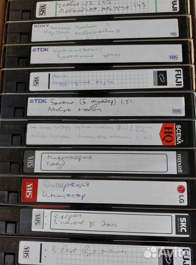 Видеокассеты VHS, редкие фильмы