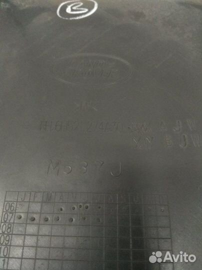 Обшивка двери задняя правая Land Rover Freelander