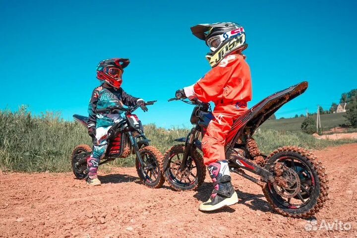 Электромотоцикл White Siberia muxa