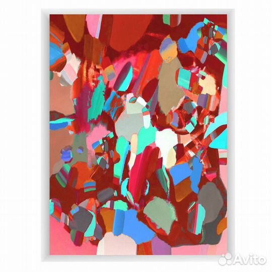 Картина-Радость красного