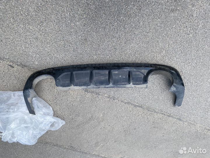 Накладка заднего бампера kia optima 4
