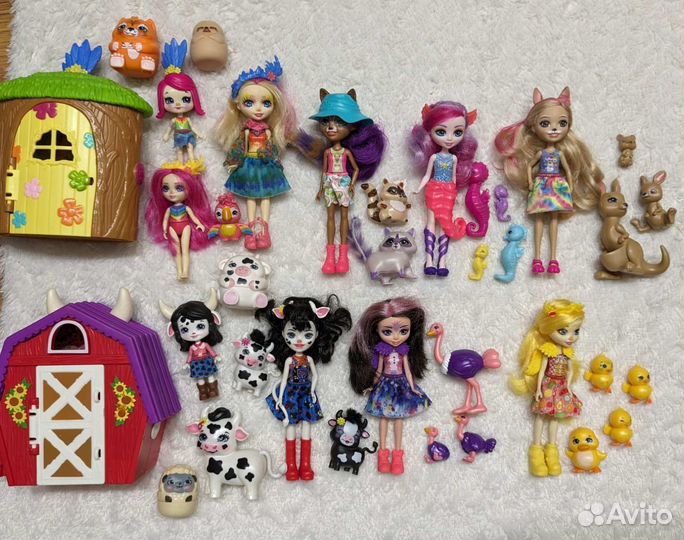 Наборы кукла и питомец Энчантималс