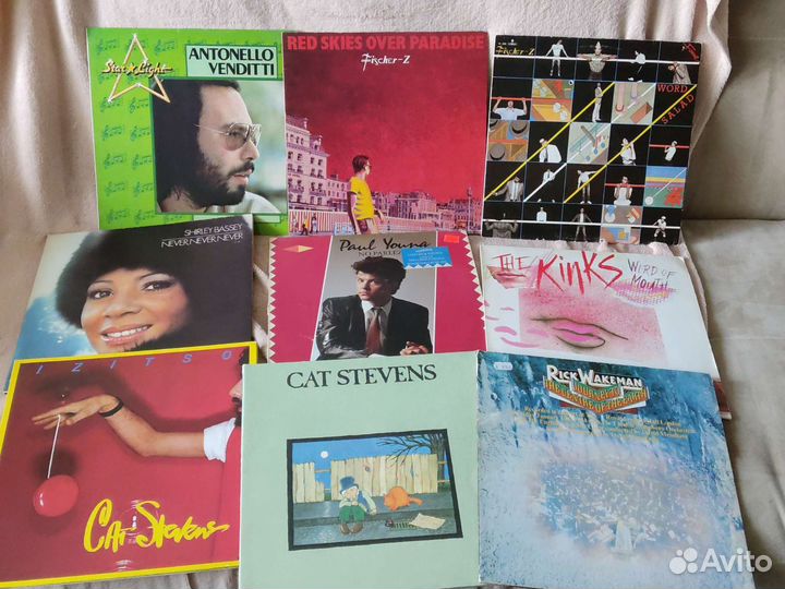 Пластинки виниловые