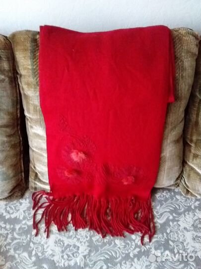 Шарф женский, шерсть, длинный