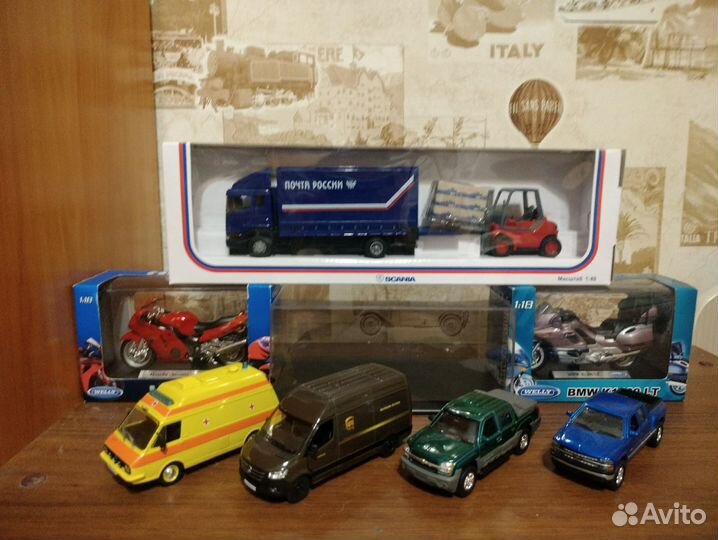 Модели Yat ming, New Ray, Welly, Kinsmart и др